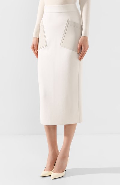 Юбка из смеси кашемира и шелка LORO PIANA, арт. FAI6717, фото 3