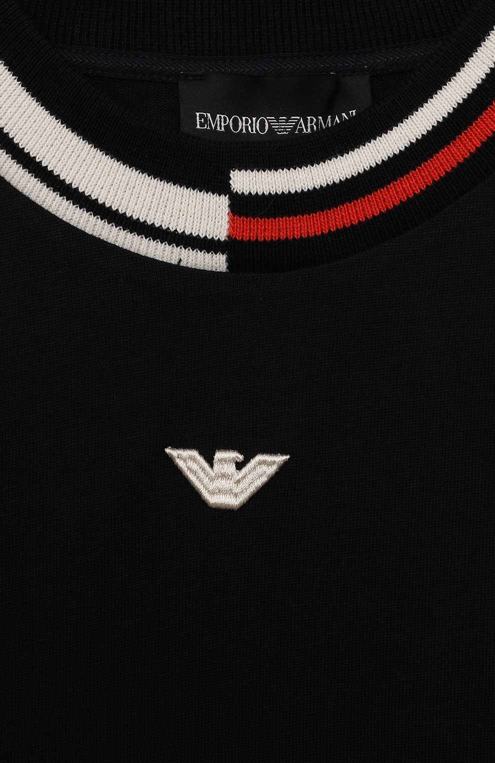 Хлопковая футболка EMPORIO ARMANI, арт. 6D4TJ3/1JWZZ, фото 3