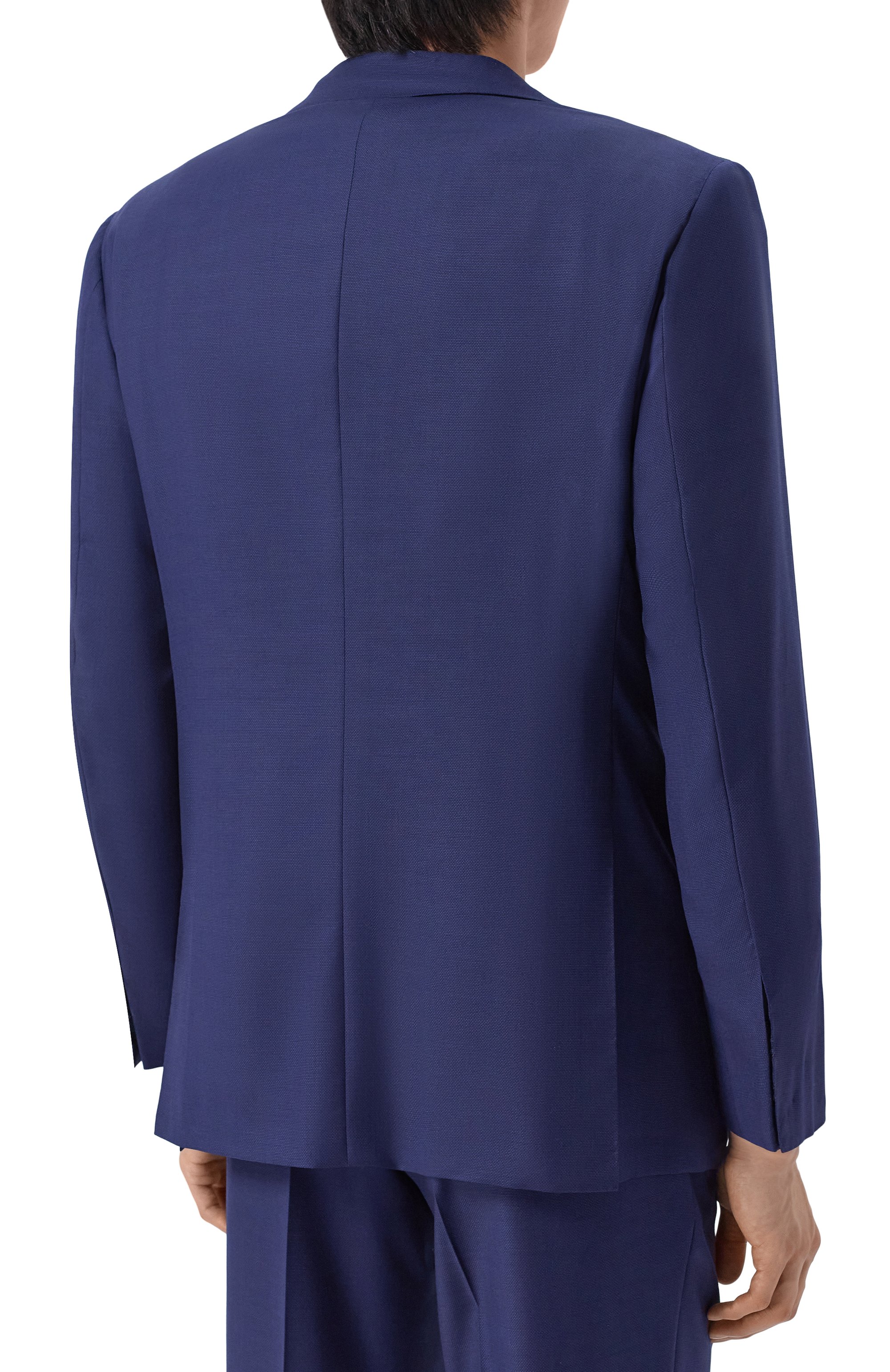 Шерстяной костюм KITON темно-синего цвета по цене 834500 руб., арт. UA81K0602E10, фото 3 Шерстяной костюм KITON, арт. UA81K0602E10, фото 3