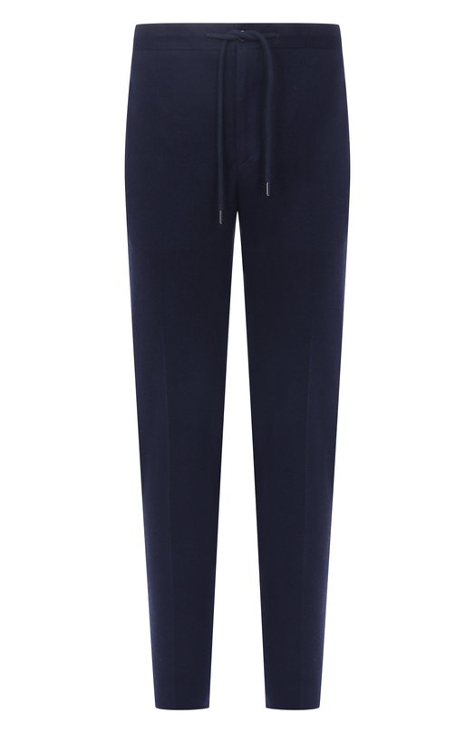 Брюки из хлопка и кашемира MVST 47119/VALESILK Синий 47119/VALESILK