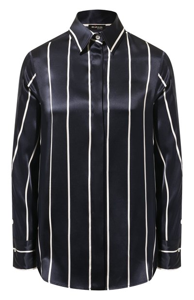 Женская шелковая блузка KITON, арт. D55442K0978C