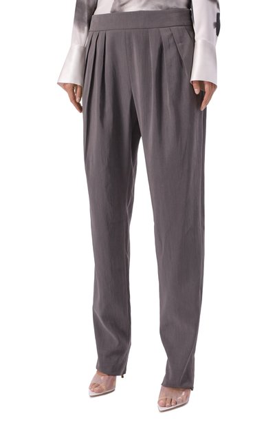 Шелковые брюки GIORGIO ARMANI, арт. GW002792/TE13824, фото 3