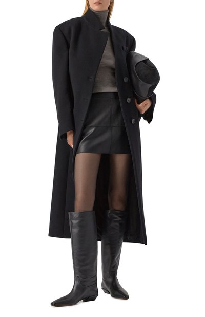 Кожаная юбка P.A.R.O.S.H., арт. MACI0CK25W-D630603S, фото 2