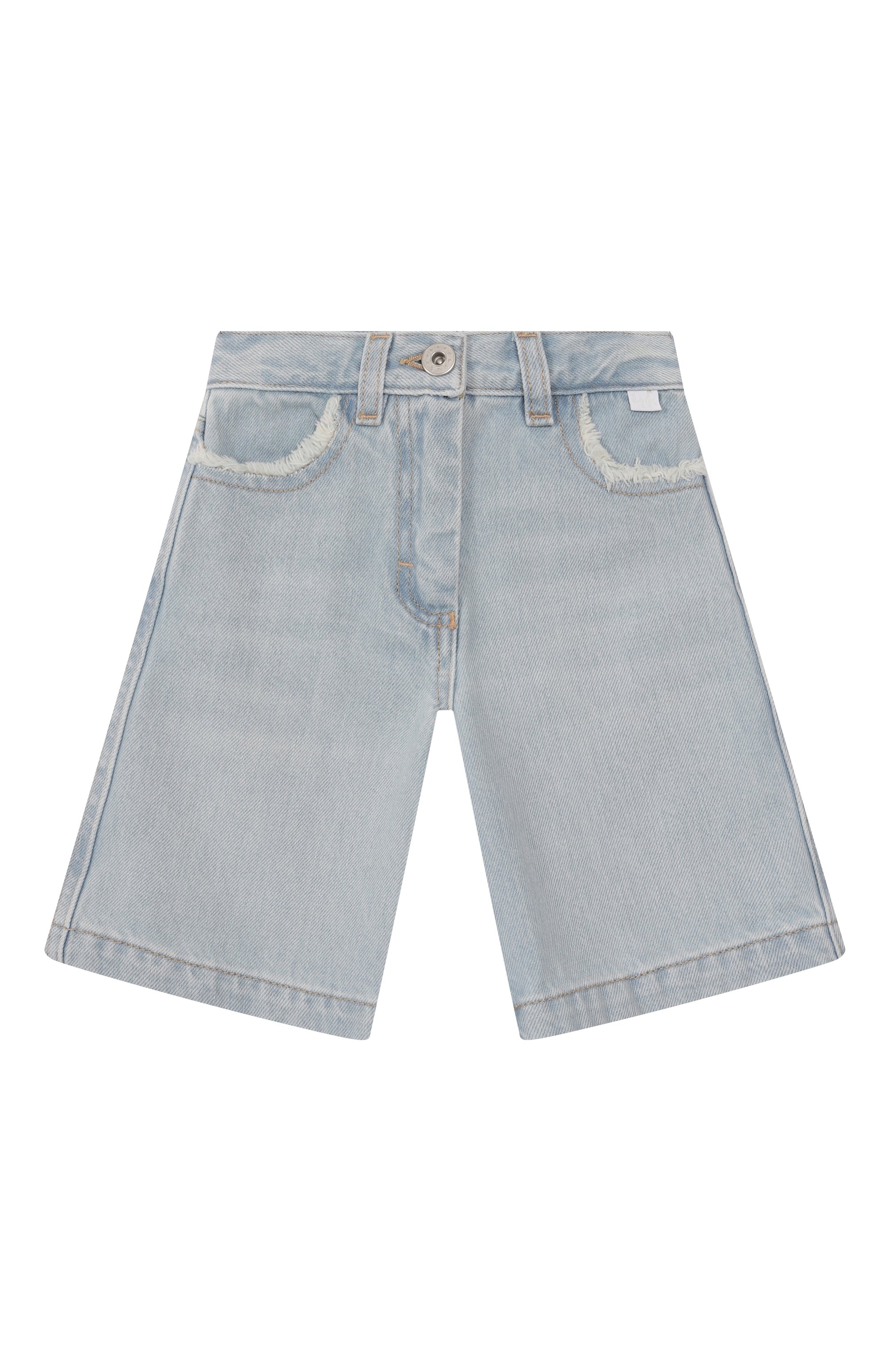 Джинсовые шорты IL GUFO, арт. P25PB190J0052/2A-4A, фото 1