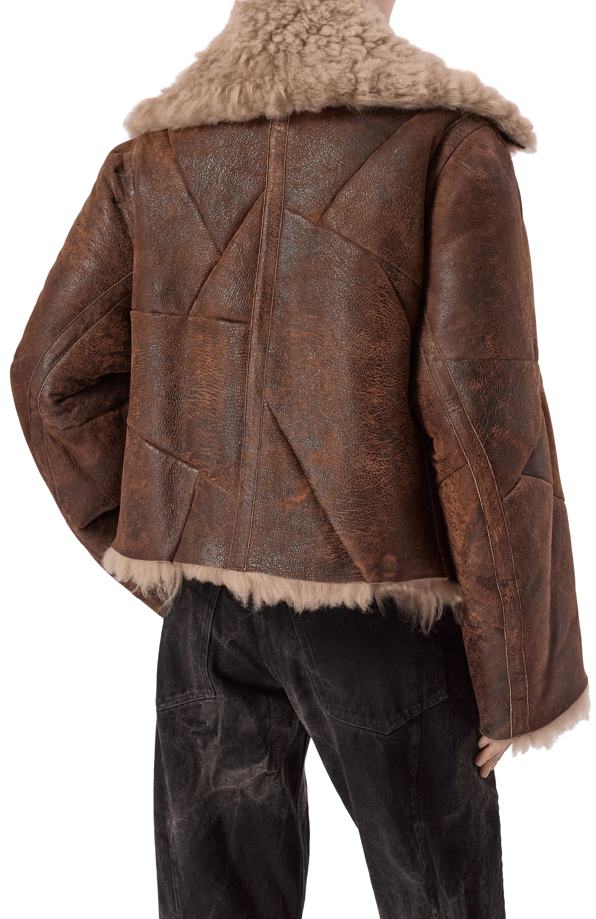 Дубленка из овчины ANN DEMEULEMEESTER, арт. B0013413/FR006, фото 4