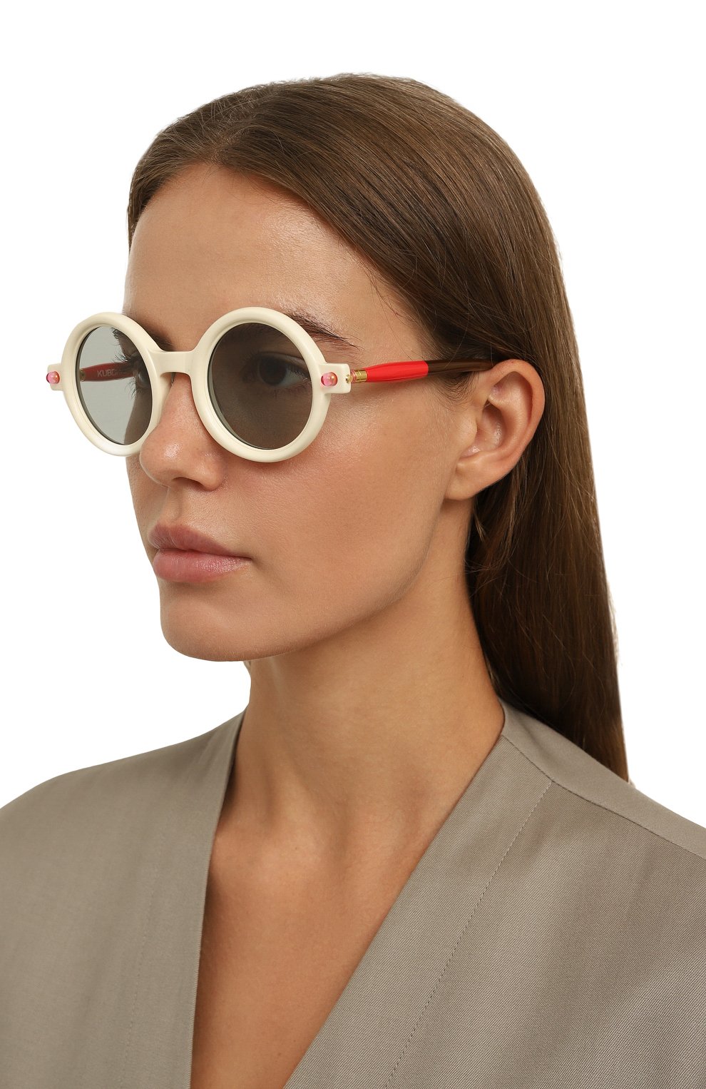 Солнцезащитные очки KUB0RAUM, арт. P1 WH RB GREY1, фото 2