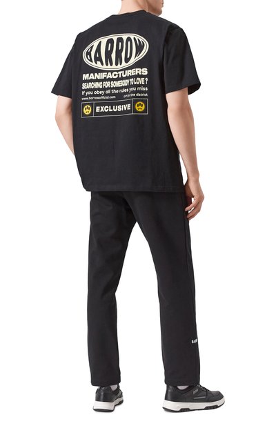 Хлопковая футболка BARROW, арт. S5BWMATH066, фото 2