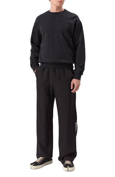 Хлопковый свитшот ANN DEMEULEMEESTER, арт. B0012487/FA185, фото 2