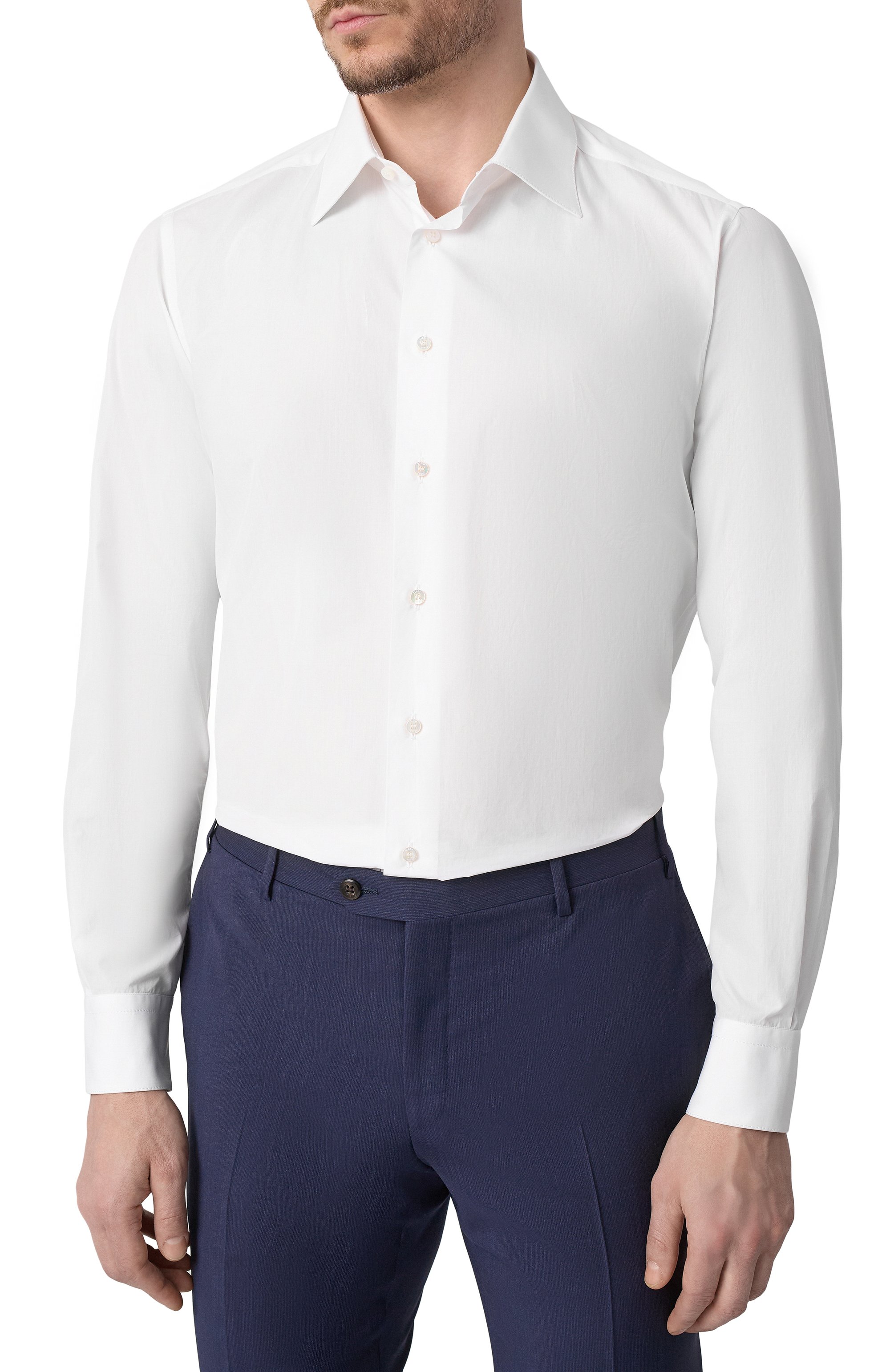 Хлопковая сорочка ZILLI, арт. CLAA01M010004851U, фото 3