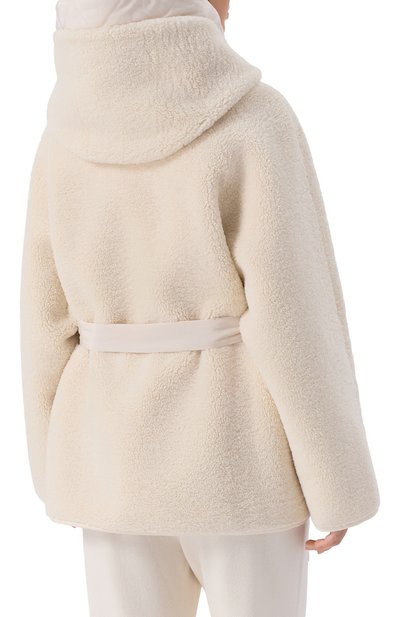 Куртка PINKO кремового цвета по цене 31950 руб., арт. 105473/A2QC, фото 4 Куртка PINKO, арт. 105473/A2QC, фото 4