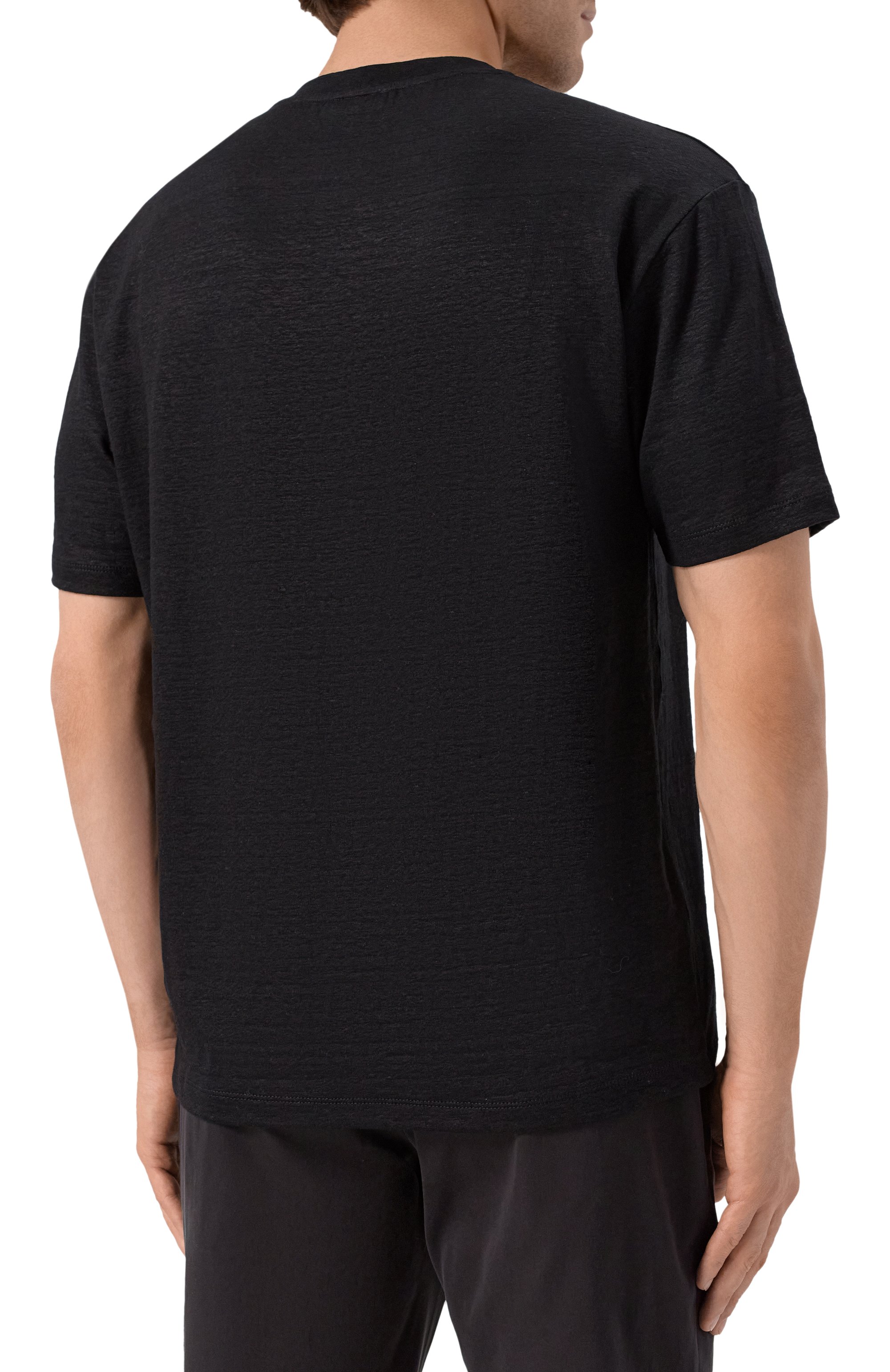 Льняная футболка GIORGIO ARMANI, арт. GM001099/TE13875, фото 4