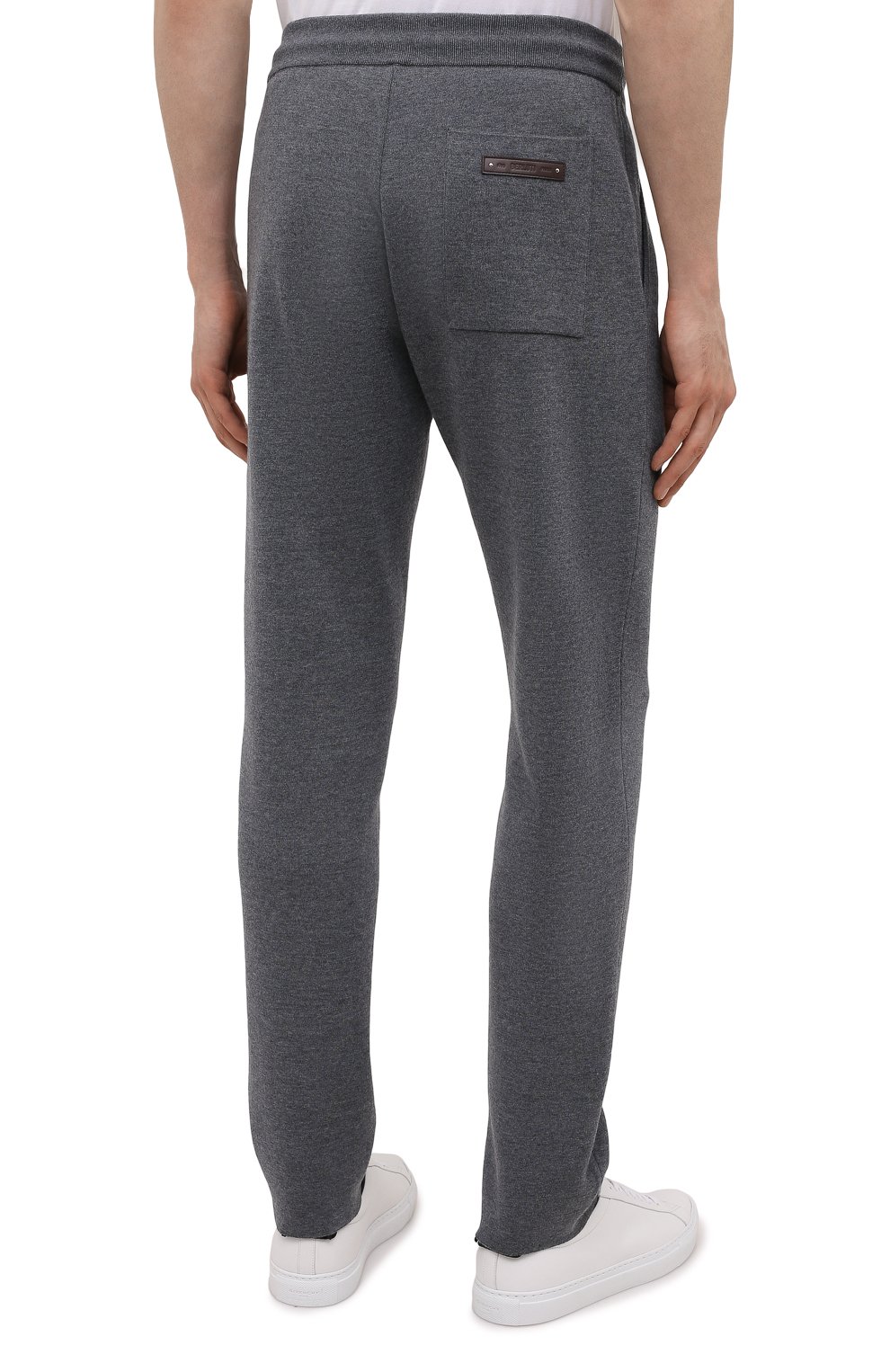 Шерстяные брюки BERLUTI серого цвета по цене 158500 руб., арт. R20KTU01-002, фото 4 Шерстяные брюки BERLUTI, арт. R20KTU01-002, фото 4