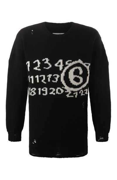 Мужской шерстяной свитер MM6, арт. SH2HL0015/M13074