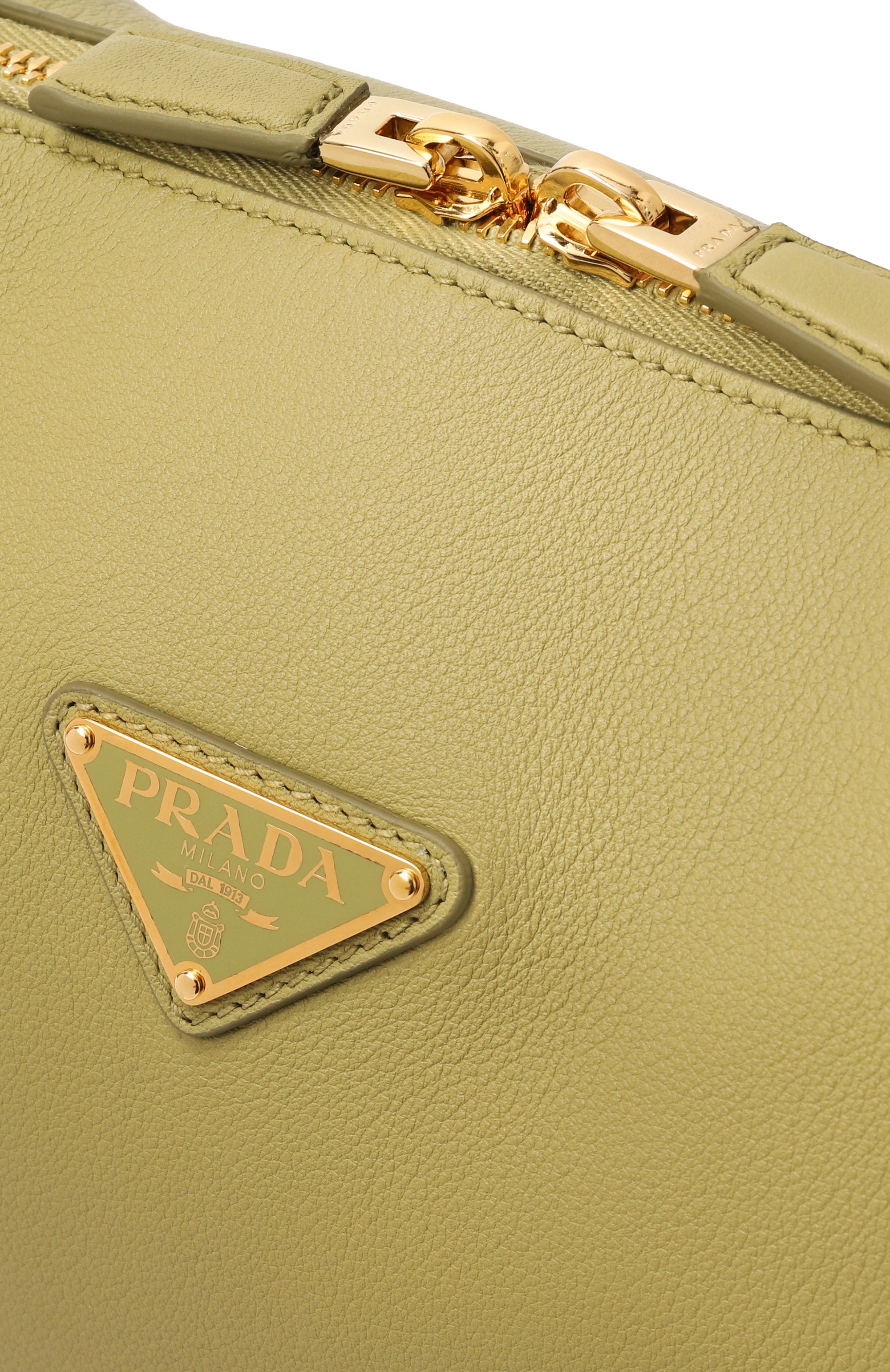 Сумка darling medium PRADA зеленого цвета по цене 399500 руб., арт. 1BA444/2CYS, фото 3 Сумка darling medium PRADA, арт. 1BA444/2CYS, фото 3