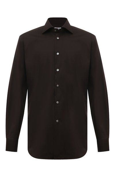 Мужская хлопковая сорочка KITON, арт. UCIH0865407