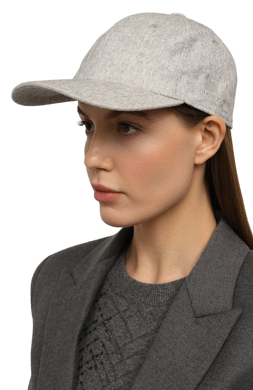 Бейсболка из шелка и кашемира COLOMBO, арт. CL00121, фото 2