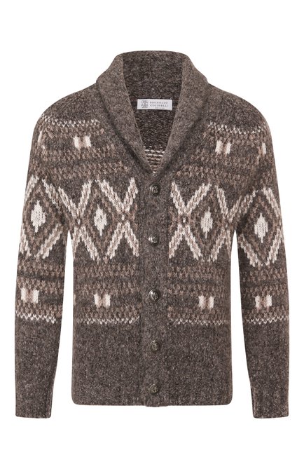 Мужской шерстяной кардиган BRUNELLO CUCINELLI, арт. M2B301716