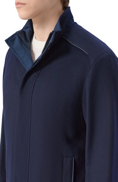 Кашемировая куртка PAUL&SHARK темно-синего цвета по цене 351500 руб., арт. 26412307, фото 5 Кашемировая куртка PAUL&SHARK, арт. 26412307, фото 5