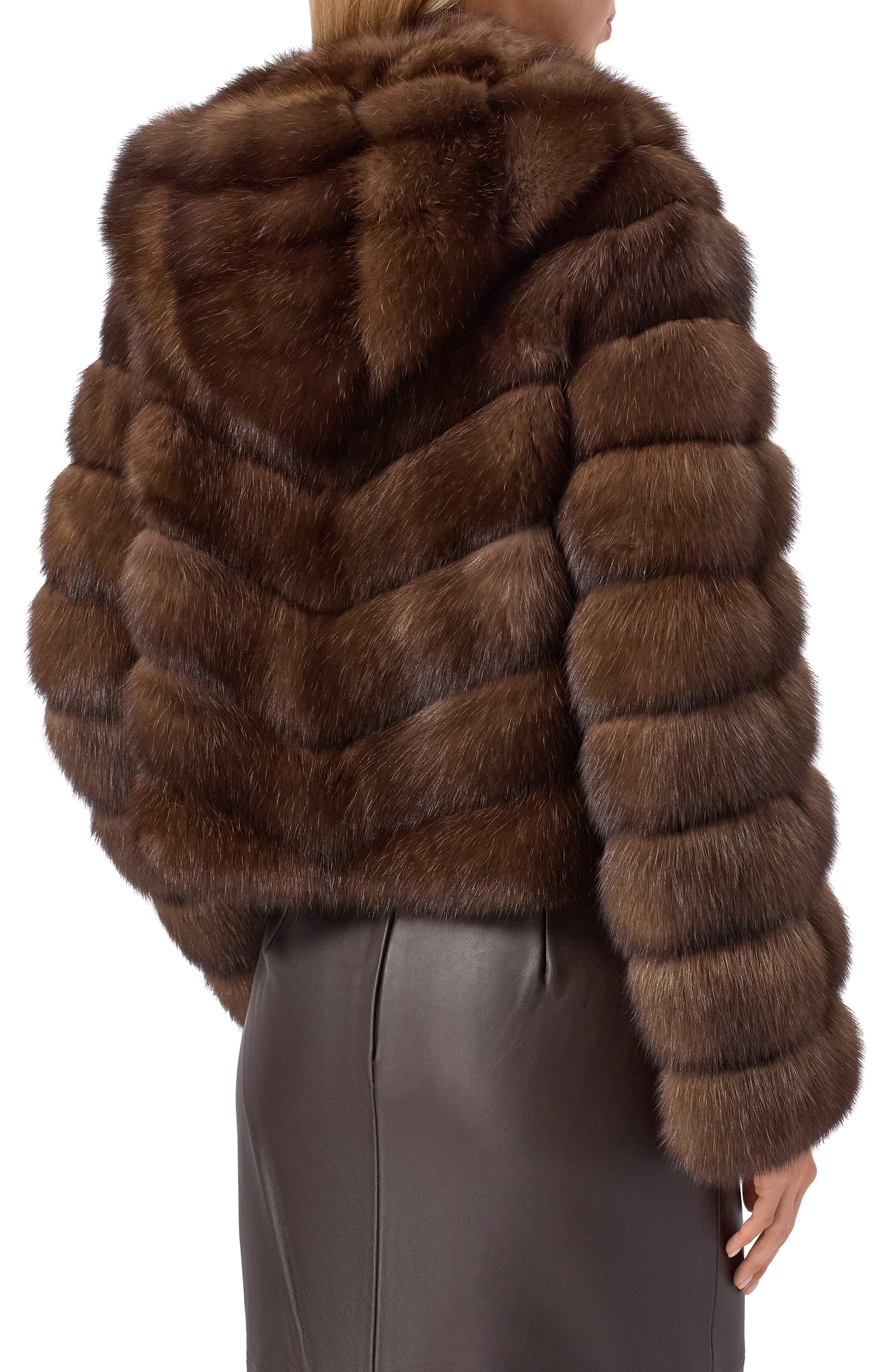 Шуба из соболя VICTORIA KUSENKOVA, арт. 763509804655, фото 4