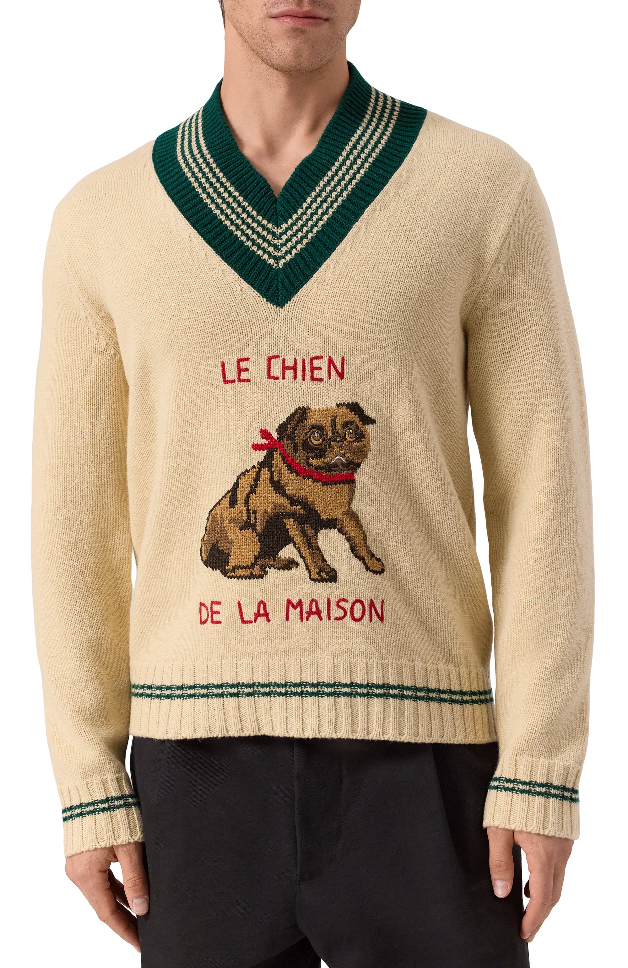 Шерстяной свитер VALENTINO, арт. 7V3KC35E/B2M, фото 3