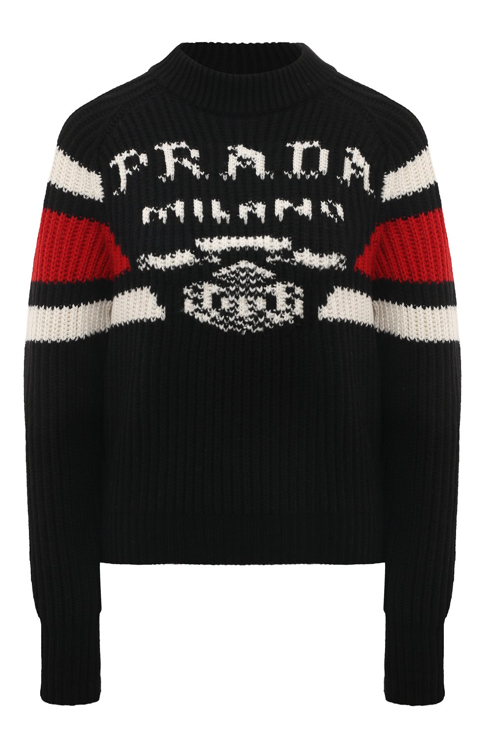 Кашемировый свитер PRADA, арт. P24O1U-10QD-F0002-212, фото 1