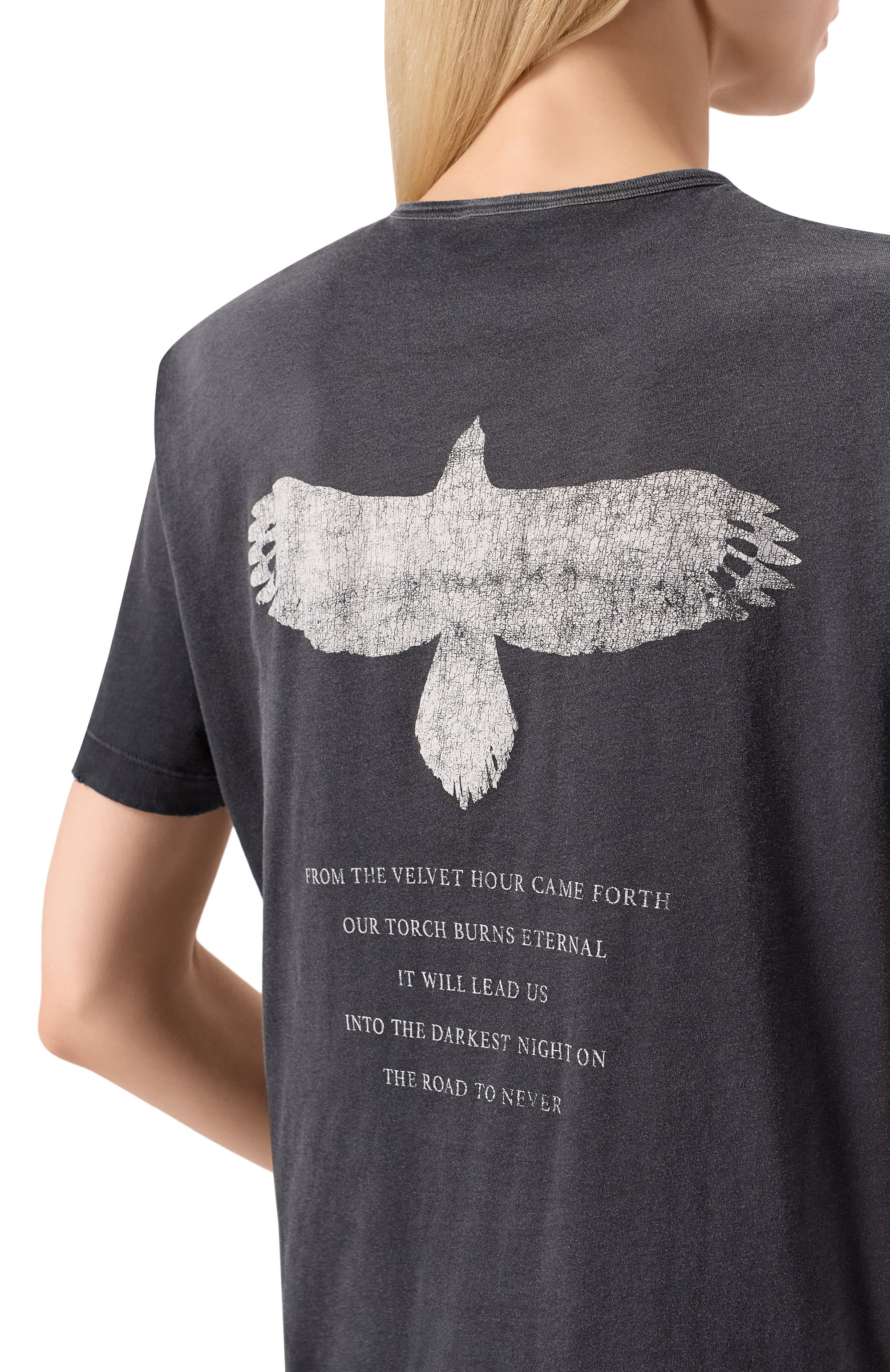 Хлопковая футболка ANN DEMEULEMEESTER, арт. B0013500/FA638, фото 5