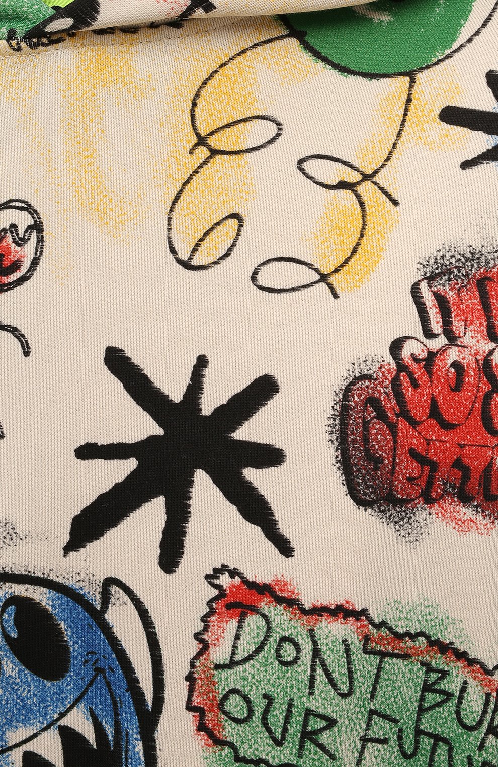 Хлопковое худи BARROW, арт. F4BKJUHS015, фото 3