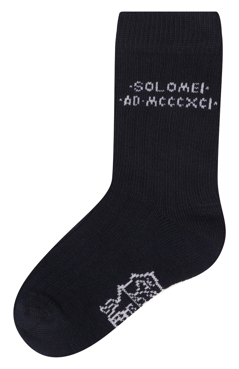 Хлопковые носки BRUNELLO CUCINELLI, арт. BCSW908B, фото 1