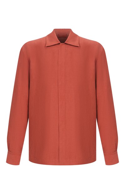 Мужская куртка-рубашка изо льна и шелка MVST, арт. M26.2PM.B007/F159 LISITEA-LINEN/SILK