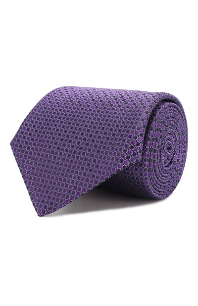 Мужской шелковый галстук CANALI, арт. 18/HJ02013