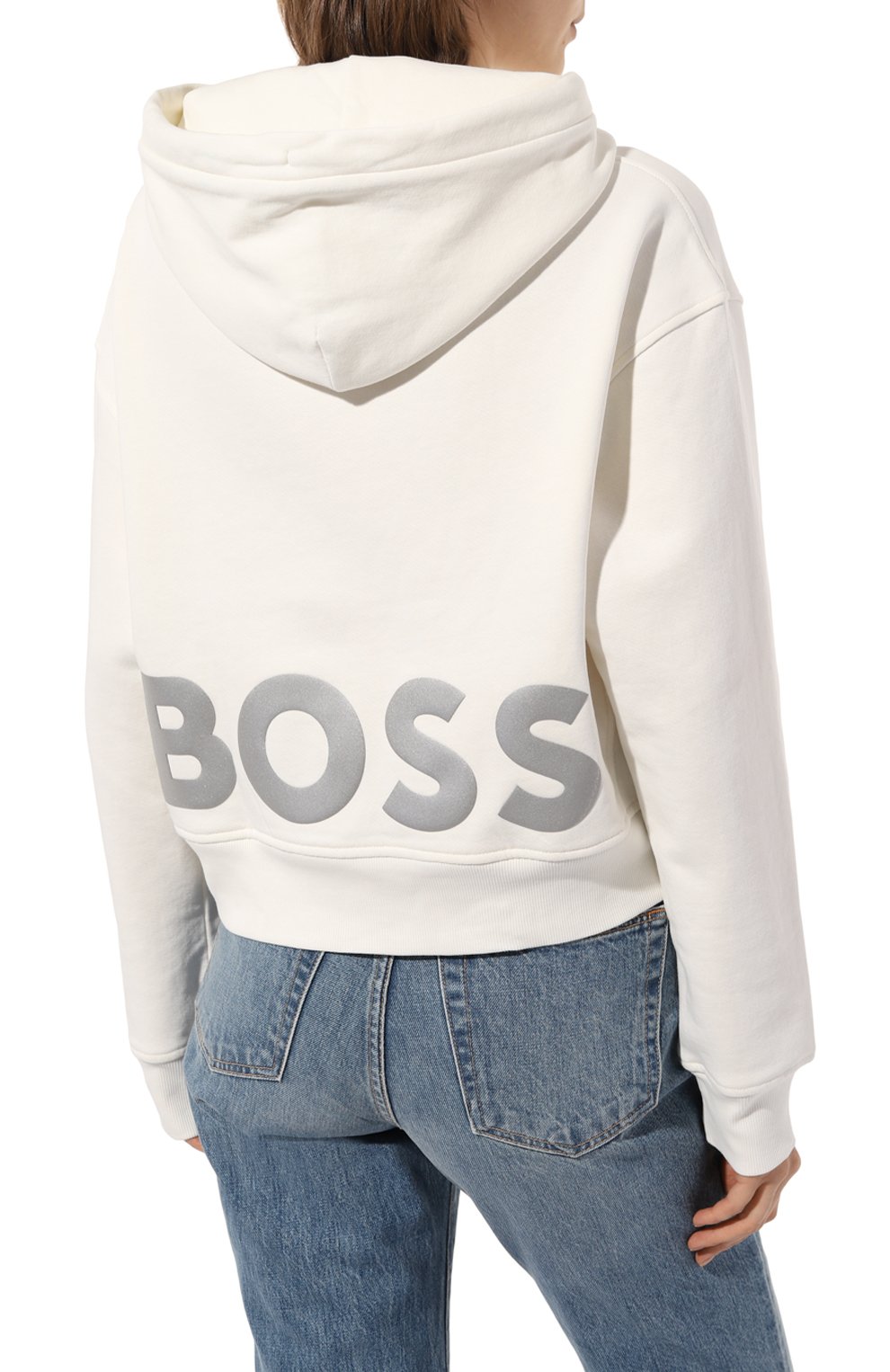 Хлопковое худи BOSS ORANGE, арт. 50489757_, фото 4
