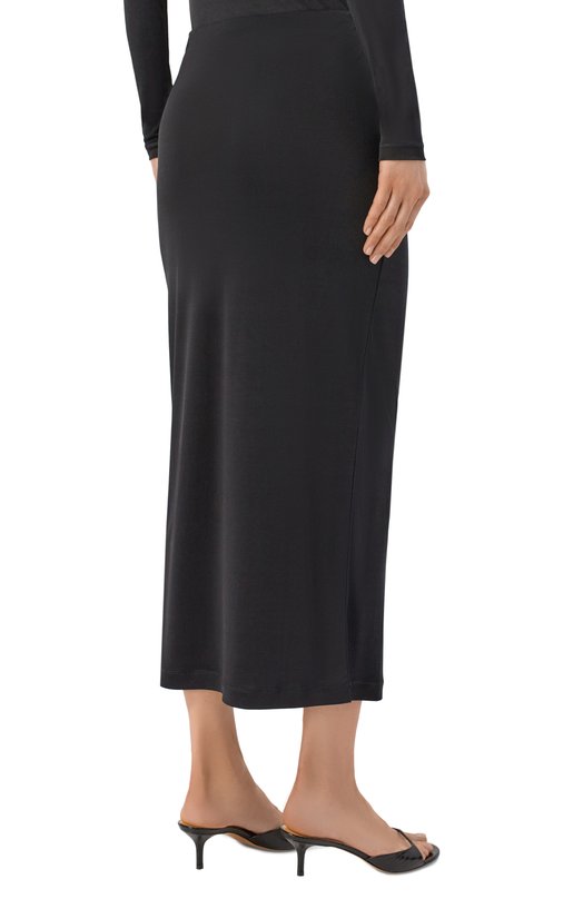 Шелковая юбка Pervert PE26/SK01/60-04 Чёрный  PE26/SK01/60-04 Фото 4