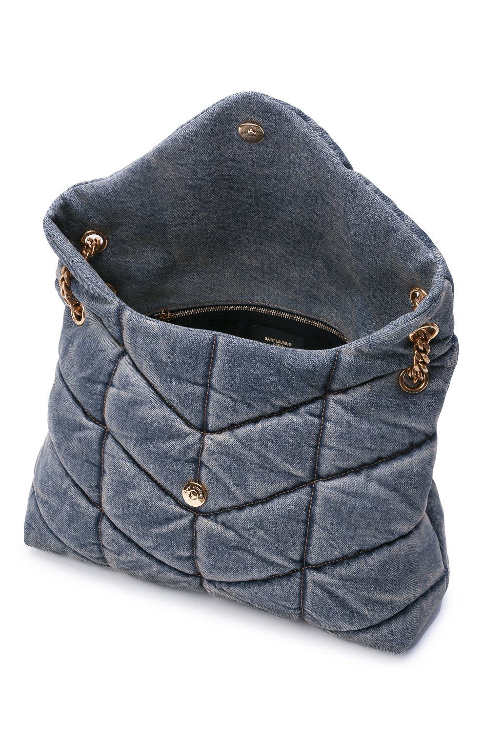 Сумка puffer loulou medium SAINT LAURENT, арт. 577475/2PT67, фото 4