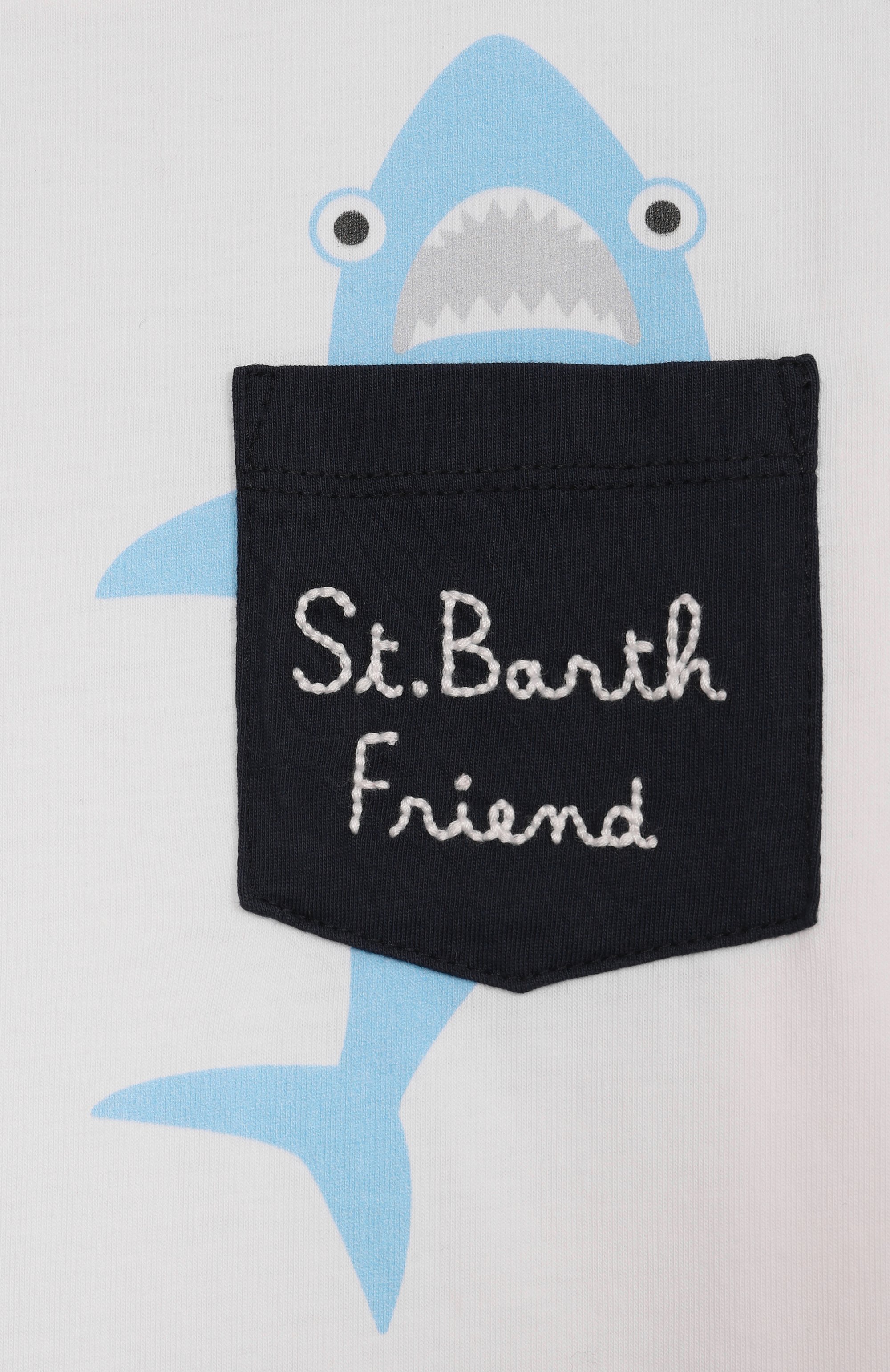 Хлопковая футболка MC2 SAINT BARTH, арт. STBK EDDY/03118H, фото 3