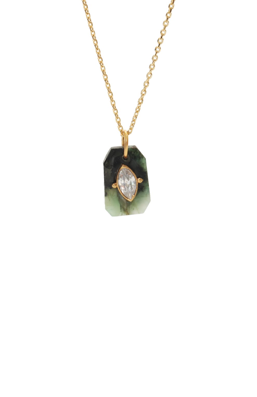 Подвеска на цепочке HANKA_IN, арт. INS-LG47-EMER-CZ-0.5M, фото 3