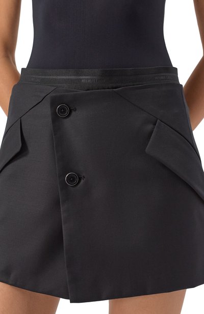 Шерстяная юбка-шорты HELMUT LANG, арт. P02HW302, фото 5