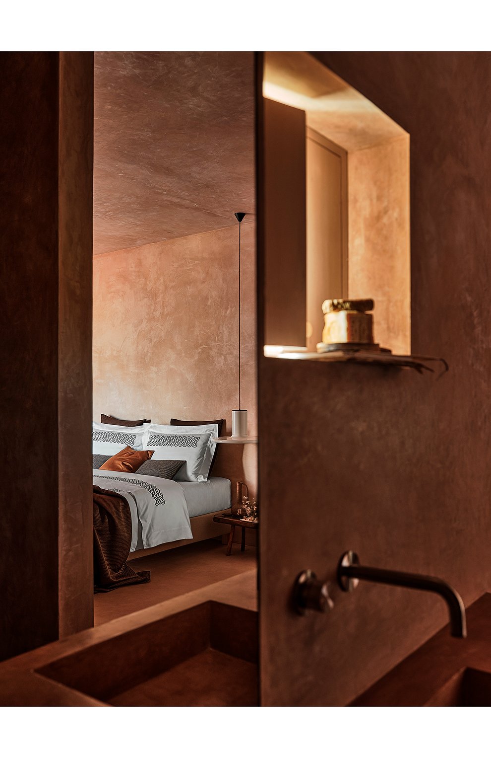 Наволочка intreccio embroidery FRETTE, арт. FR6771 E0700 051C, фото 6