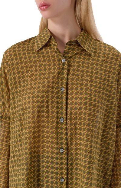 Хлопковая рубашка DRIES VAN NOTEN, арт. 010700-2109-205, фото 5
