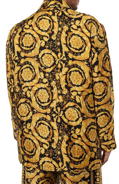 Шелковая сорочка VERSACE, арт. 1005376/1A04661, фото 4