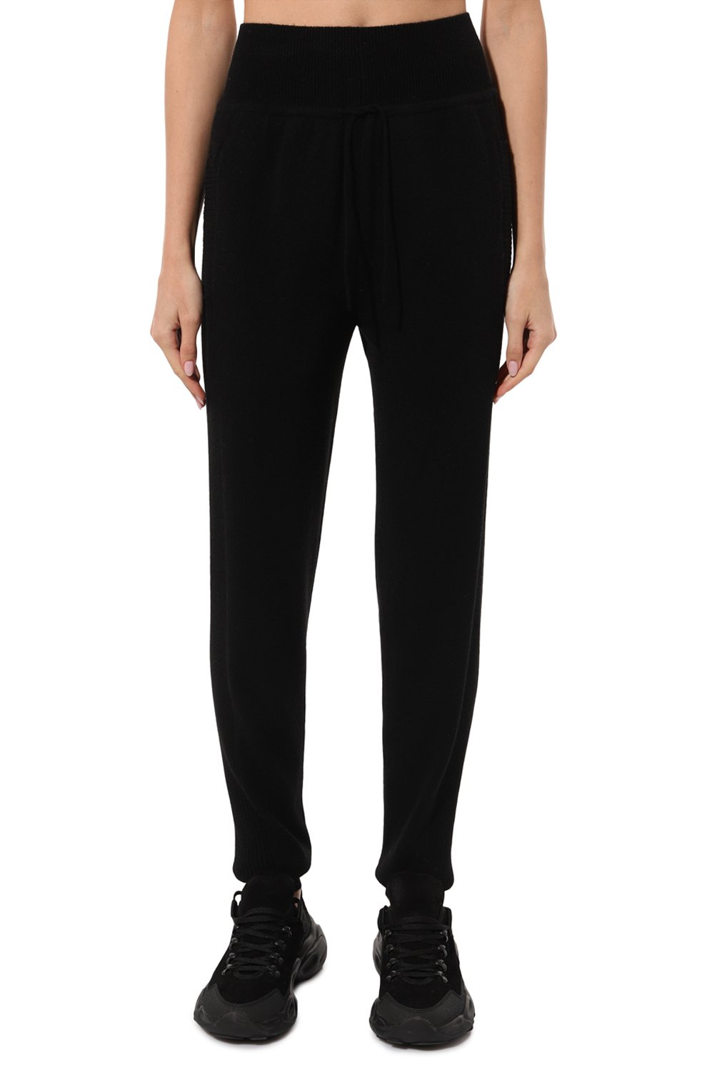 Кашемировые джоггеры FREEAGE черного цвета по цене 48500 руб., арт. FWW1910613BK, фото 3 Кашемировые джоггеры FREEAGE, арт. FWW1910613BK, фото 3
