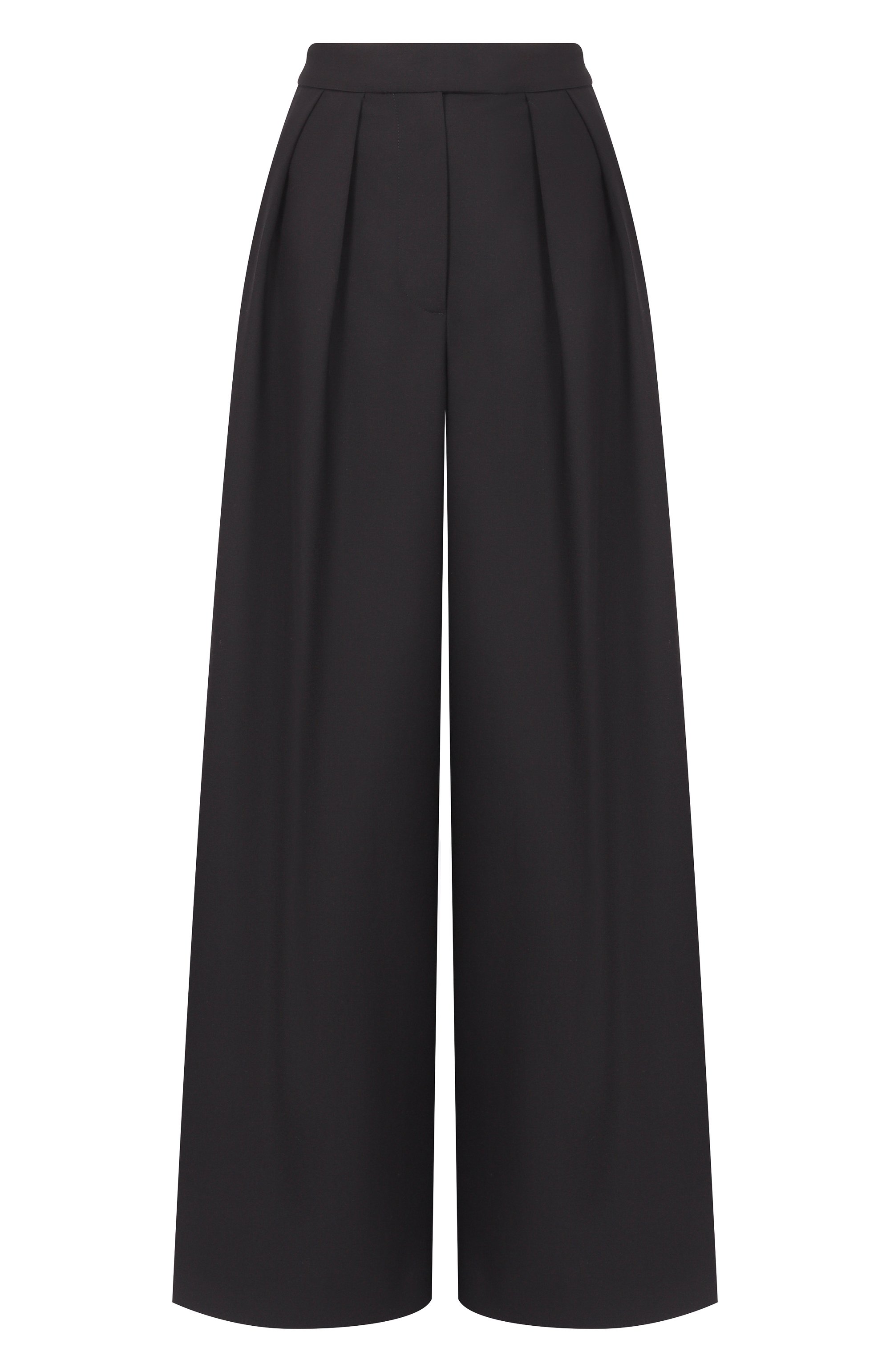 Шерстяные брюки DRIES VAN NOTEN черного цвета по цене 113500 руб., арт. 010903/3249, фото 1 Шерстяные брюки DRIES VAN NOTEN, арт. 010903/3249, фото 1