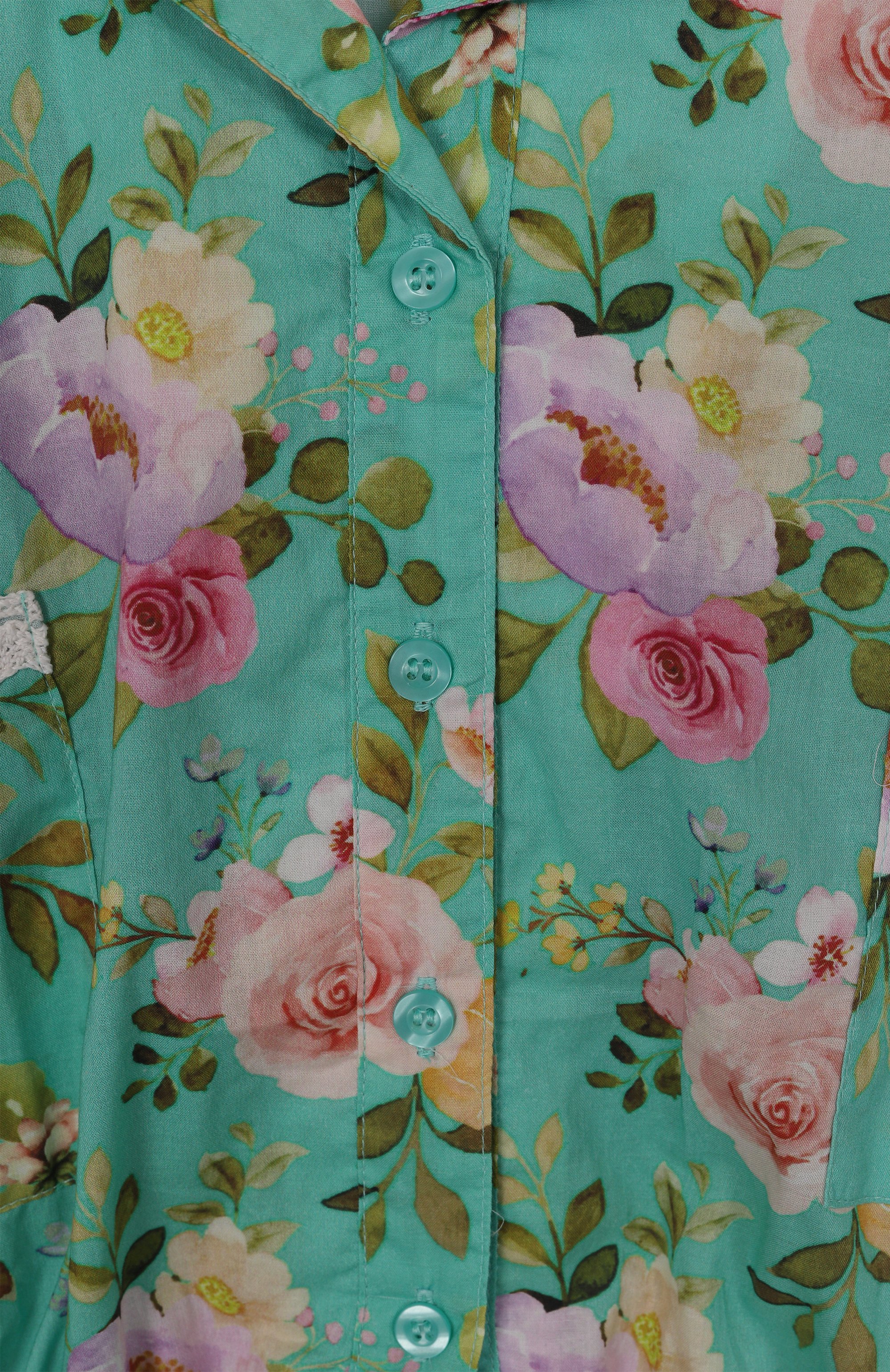 Хлопковая блузка OLGA VALENTINE, арт. 25SS/12A-16A, фото 3