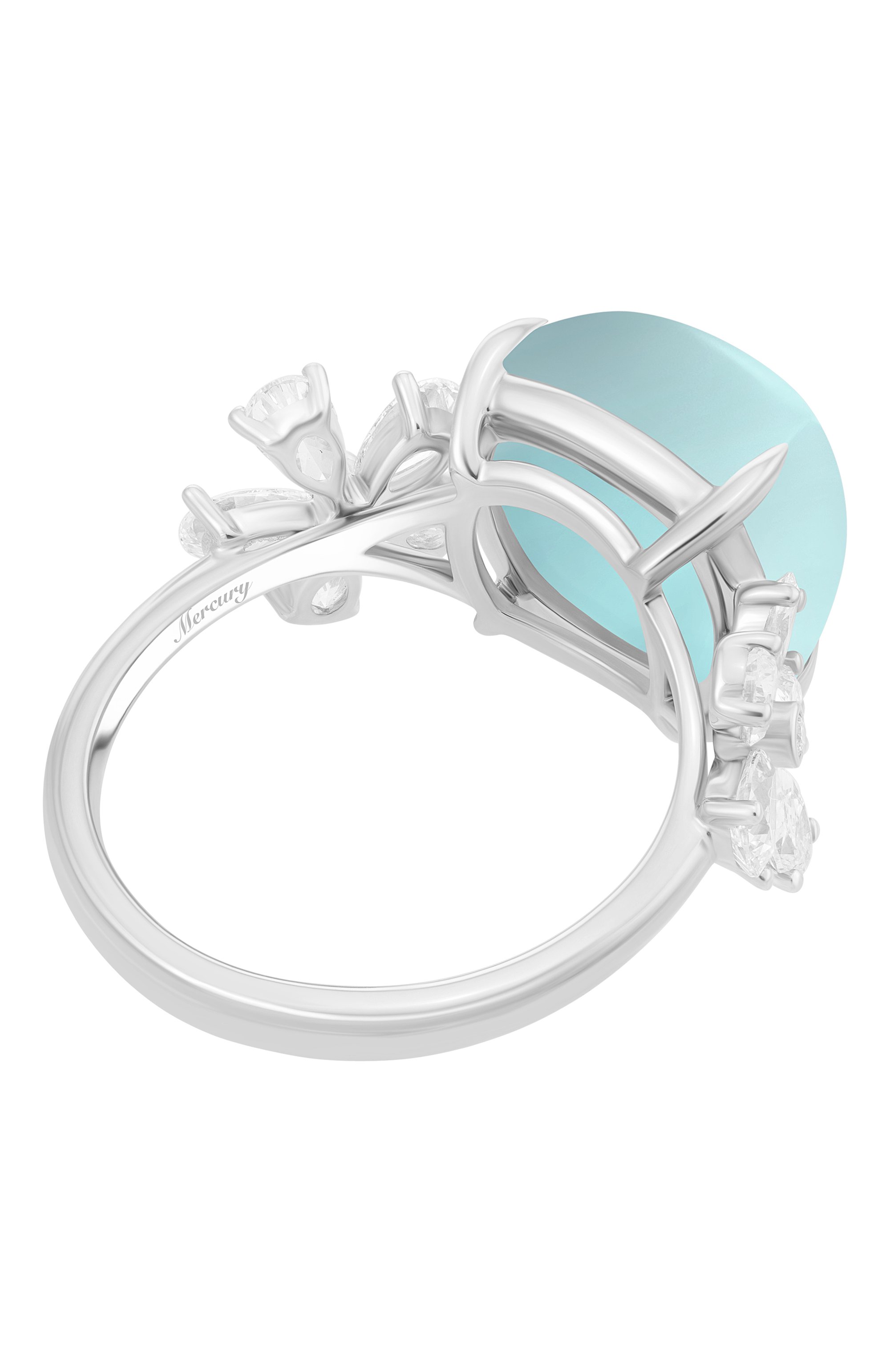 Кольцо MERCURY, арт. MR15564/WG/SBC, фото 4