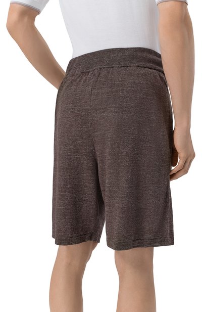 Шорты изо льна и шелка ANDREA CAMPAGNA, арт. M5426-8088, фото 4