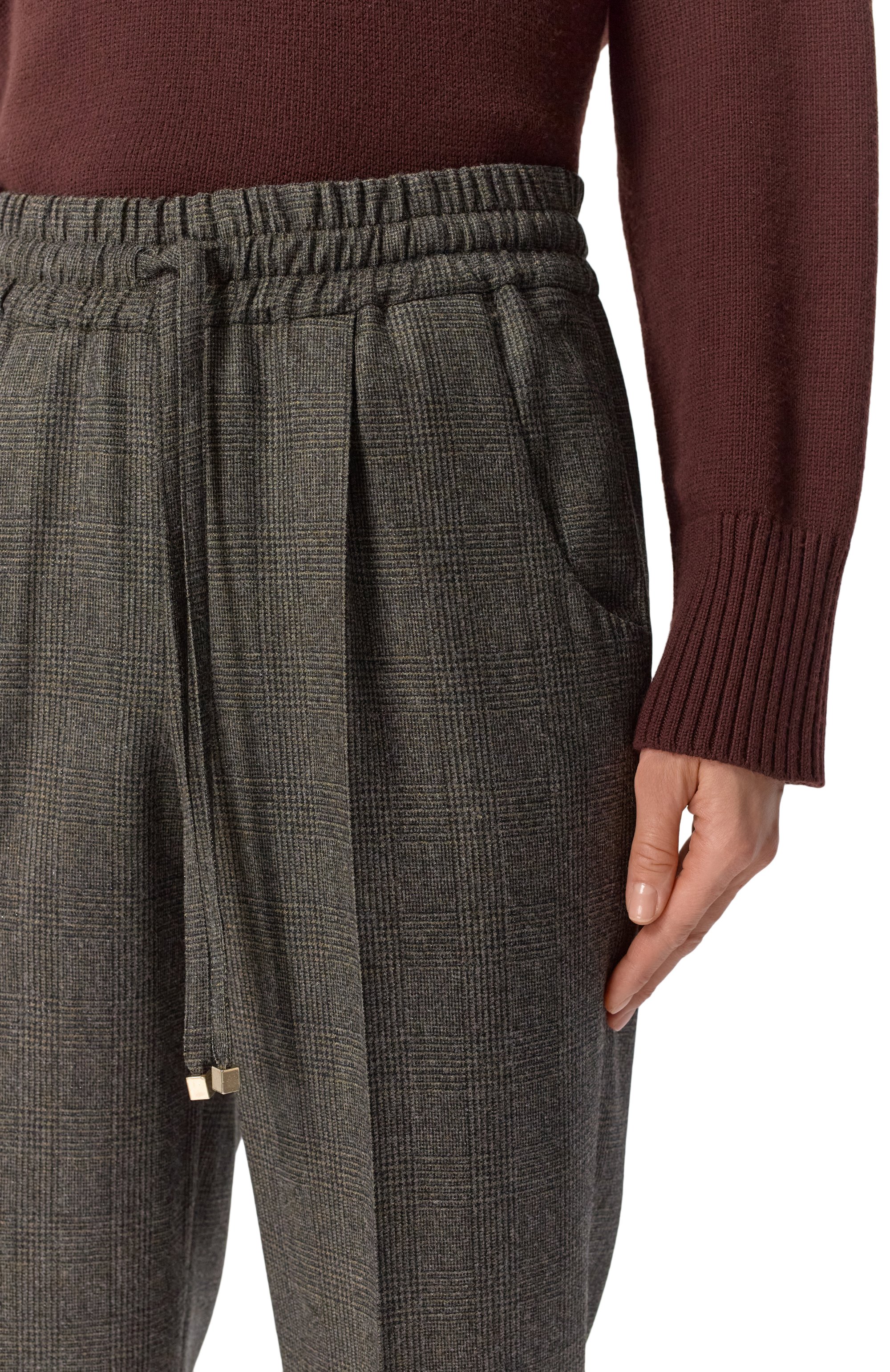 Шерстяные брюки KITON, арт. D37102K0513G02, фото 5