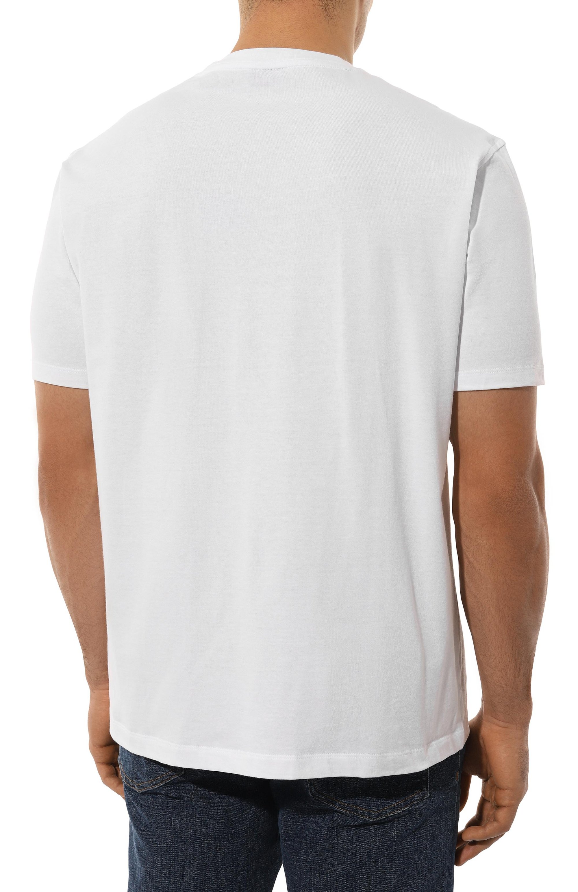 Хлопковая футболка PAUL&SHARK, арт. 25411088/S, фото 4