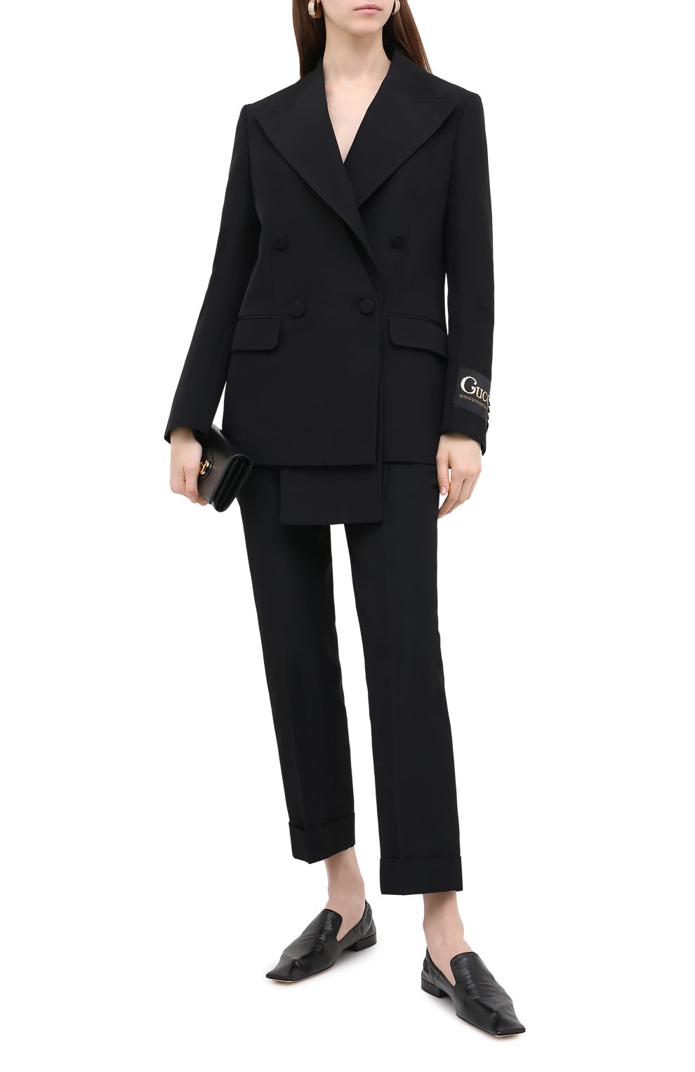 Жакет из хлопка и вискозы GUCCI, арт. 619268/ZADUU, фото 2