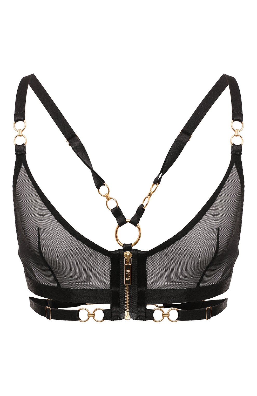 Бюстгальтер с мягкой чашкой BORDELLE черного цвета по цене 41800 руб., арт. KLEI0 S0FT CUP BRA, фото 1 Бюстгальтер с мягкой чашкой BORDELLE, арт. KLEI0 S0FT CUP BRA, фото 1