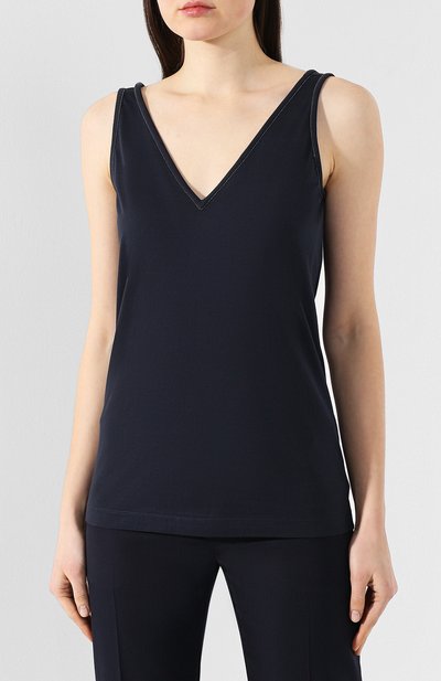 Хлопковый топ BRUNELLO CUCINELLI, арт. M0045B0332, фото 3