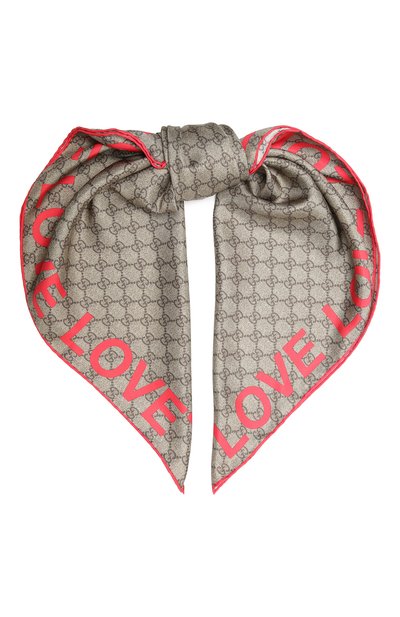 Шелковый платок GUCCI, арт. 681907/3G001, фото 1